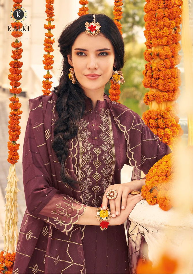 Kalki Haldi Mahendi Heavy Festive Wear Wholesale Readymade Suits